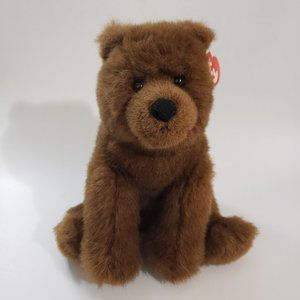 TY Classic Plush - Brown Bear - Woodson the Bear - 11'' Stuffed Toy